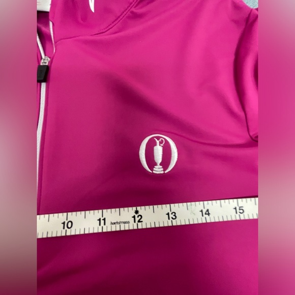 KJUS Sport Fit Half Zip Pullover UPF 50+ Women’s L Pink - Picture 5 of 7